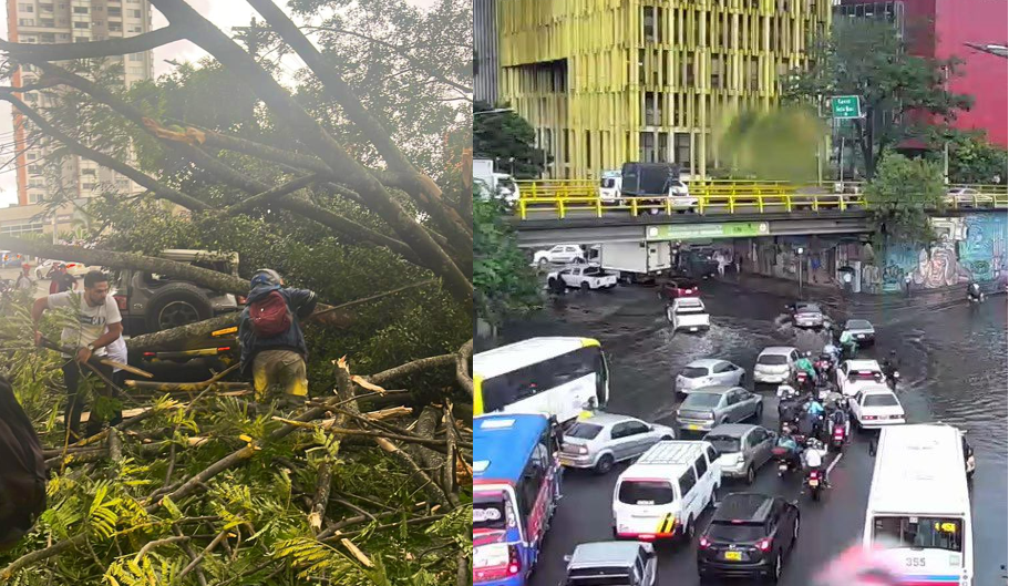 Lluvias en Medellín