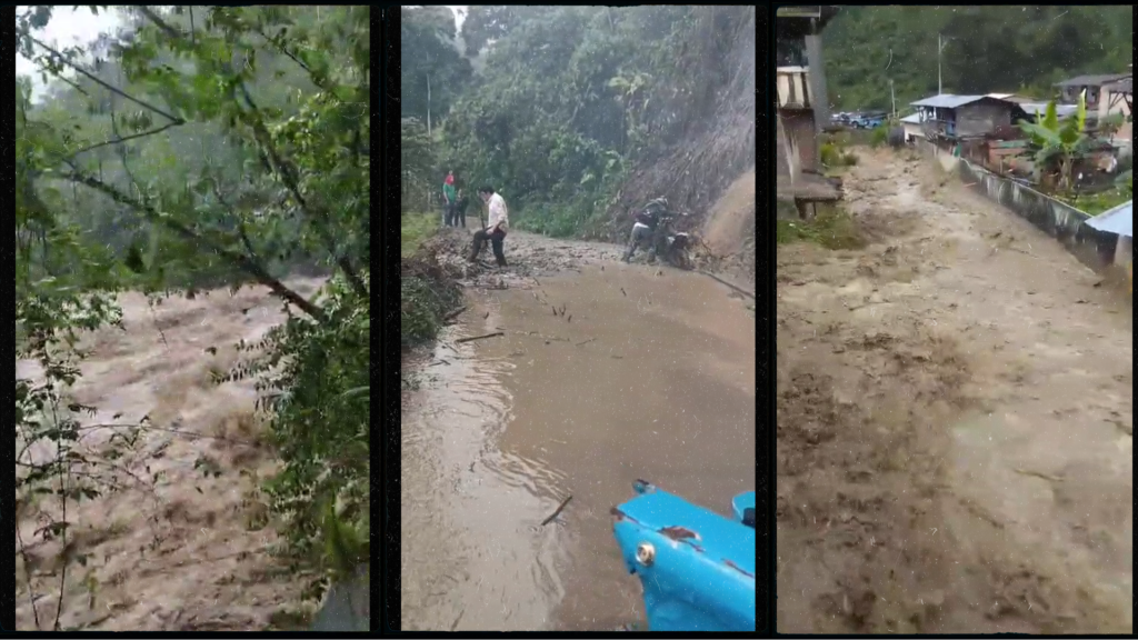 Maximum alert for sudden floods in the Andes