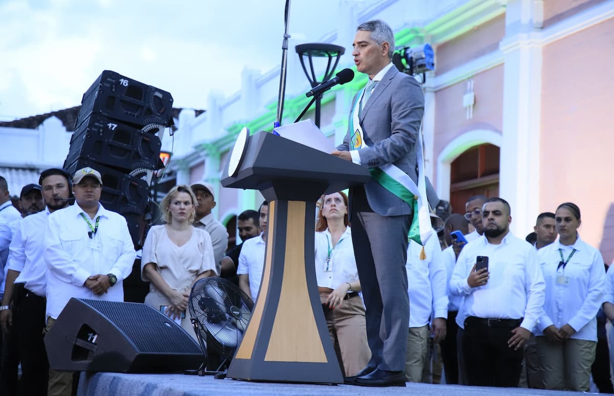 Posesión gobernador de Antioquia, Andrés Julián Rendón Cardona.