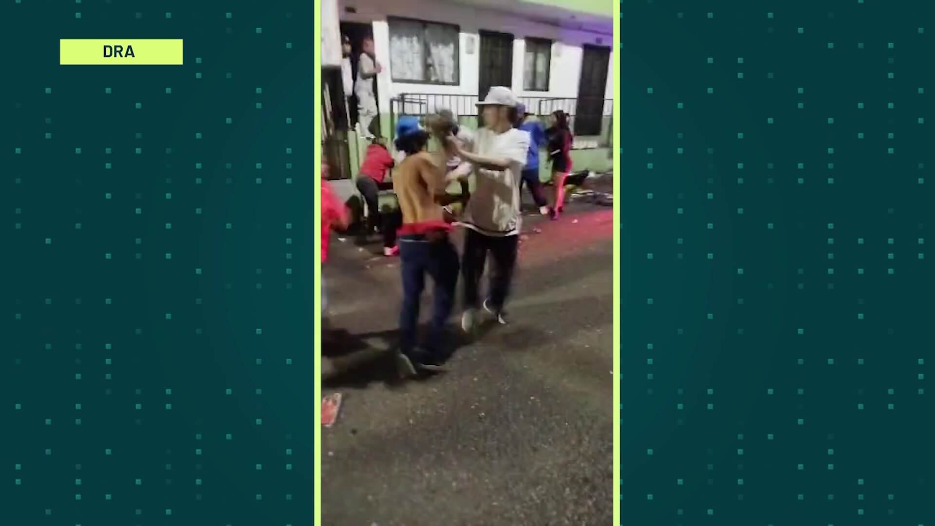 Video | Dos policías lesionados tras una riña en Itagüí