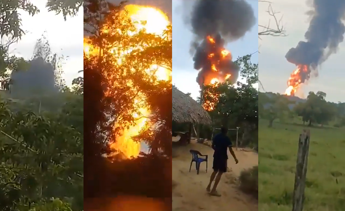 Volcán hace erupción en el Urabá antioqueño