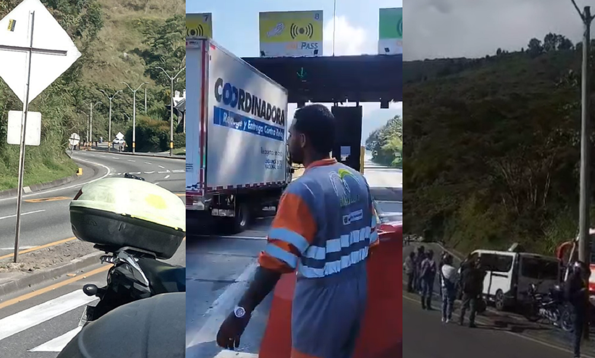 Atentado en autopista Medellín-Bogotá