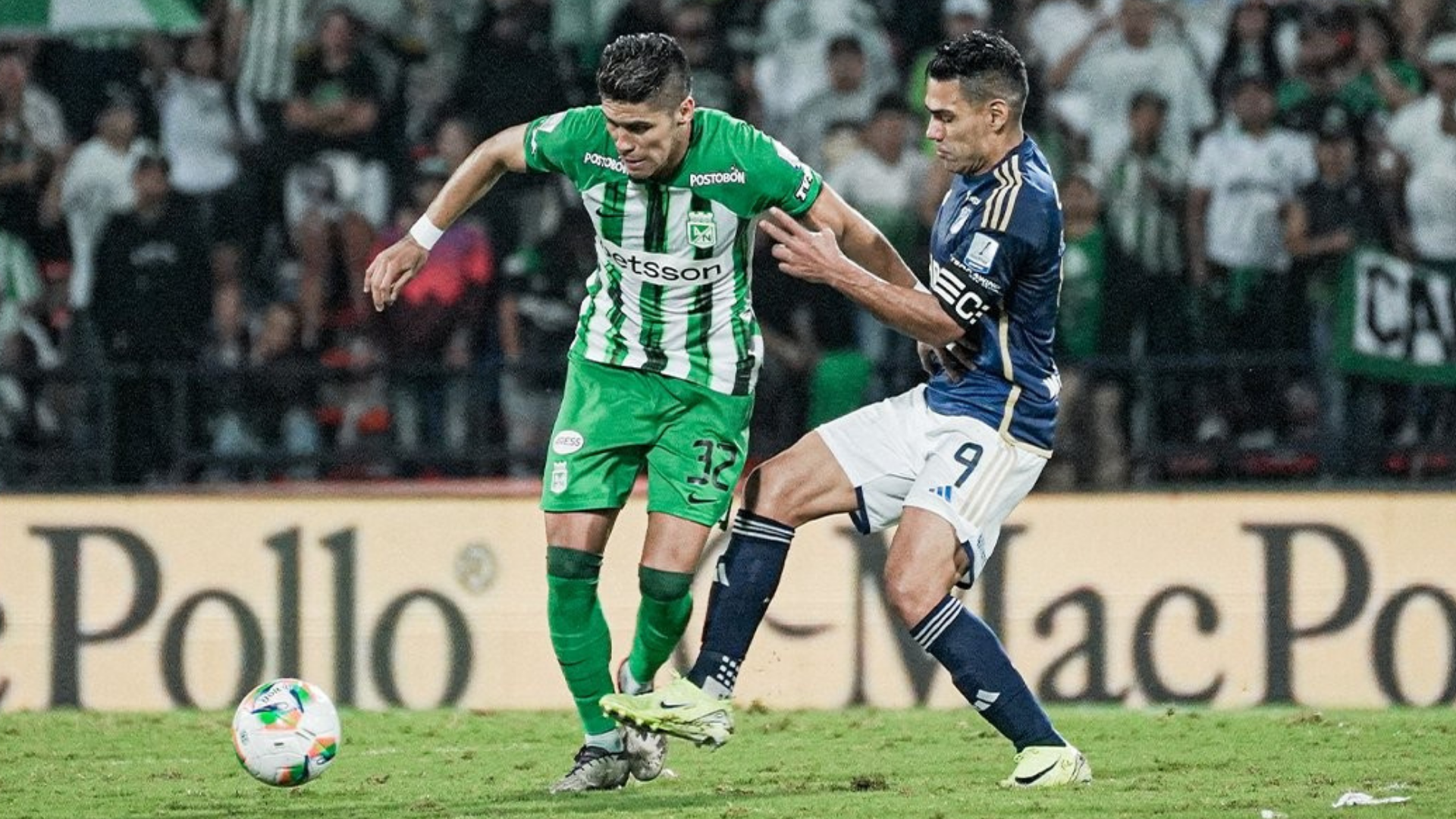 Estos son los audios del VAR, tras polémica en el partido entre Nacional y Millonarios