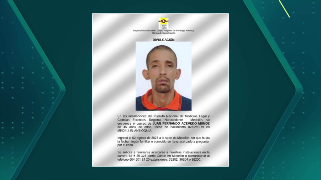 Una persona fallecida fue condenada por homicidio 