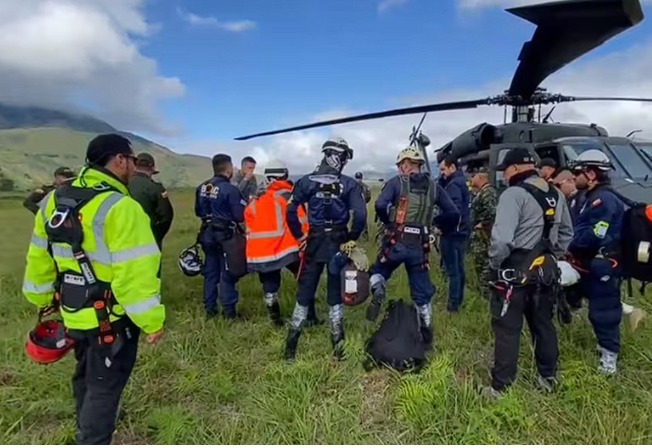 Rescatados todos los cuerpos de la avioneta