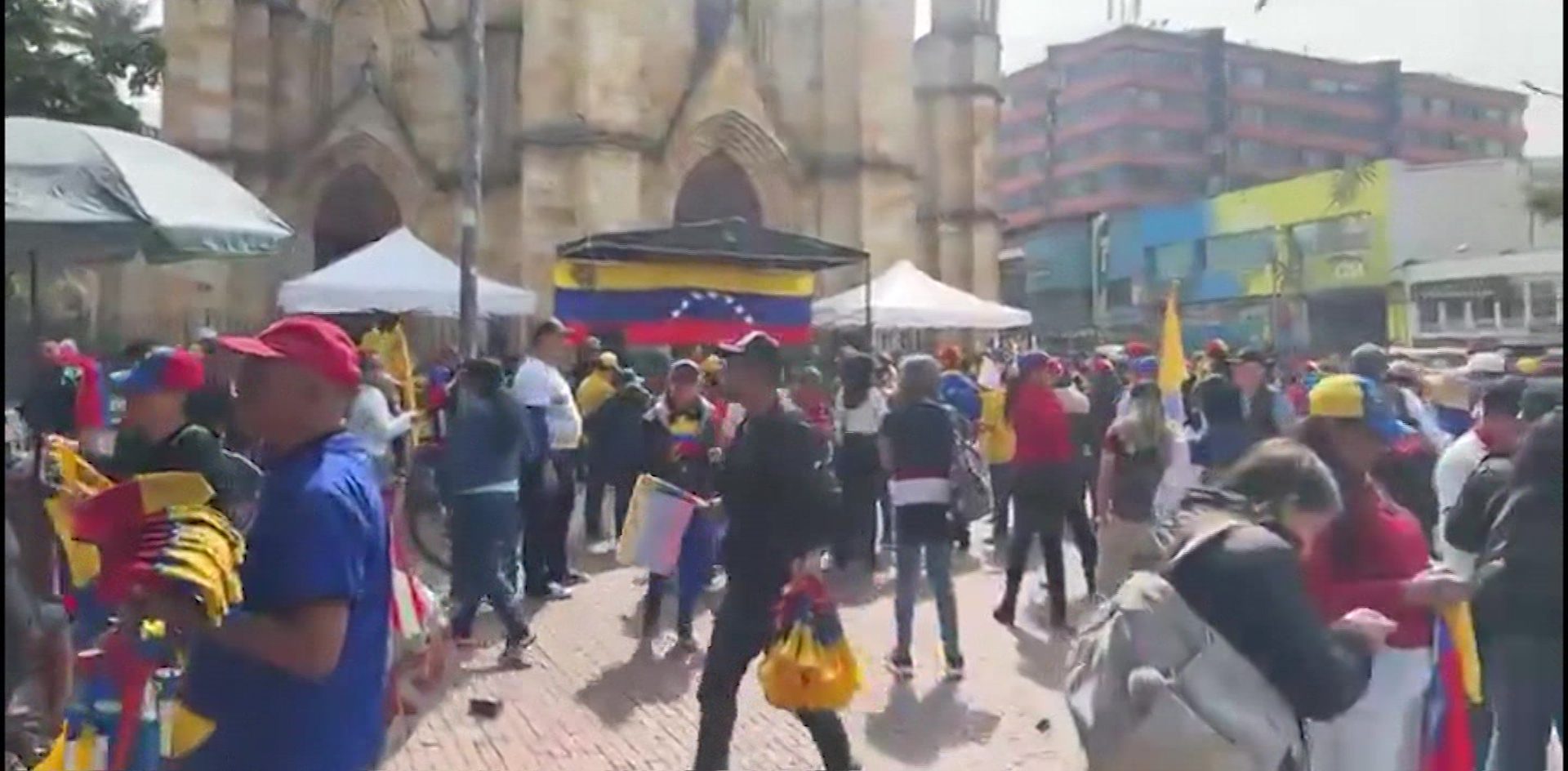 Apoyo de venezolanos a Edmundo González