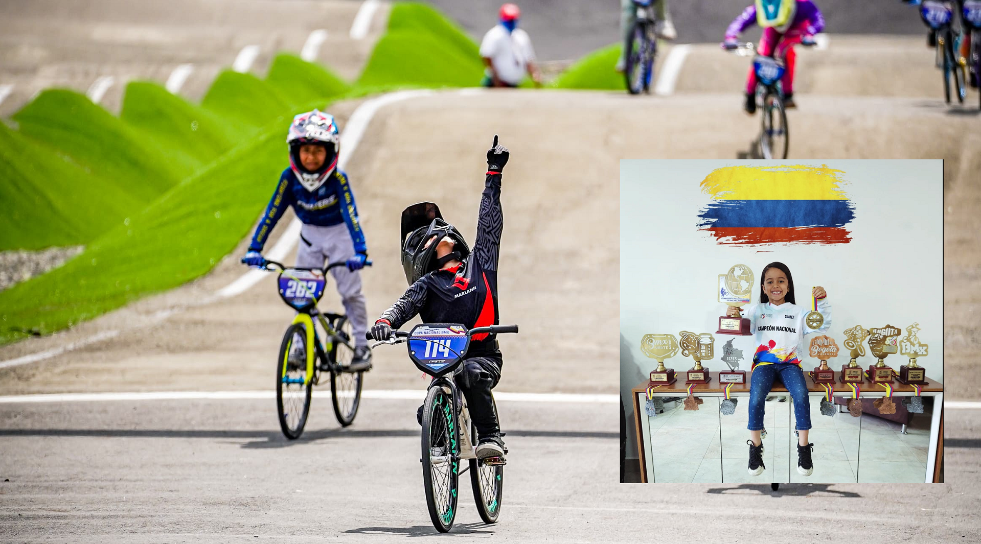 Antonia, la nueva Mariana Pajón del BMX quiere ir al Panamericano pero necesita patrocinio