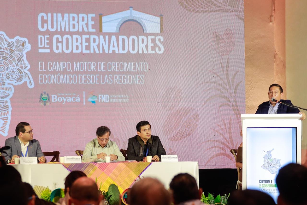 Cumbre de Gobernadores en Boyacá