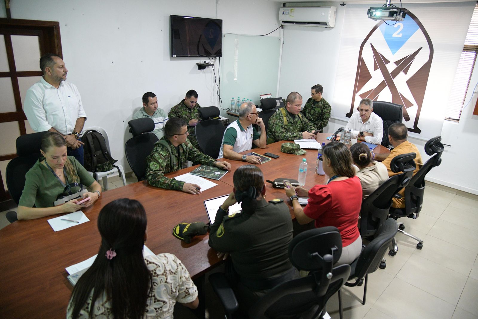 Consejo de seguridad en Barrancabermeja.