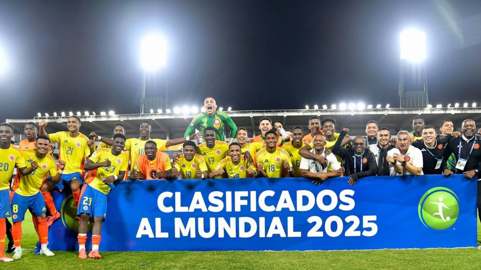 La Selección Colombia hizo la tarea y disputará el Mundial Sub 20 que se celebrará en Chile este 2025.