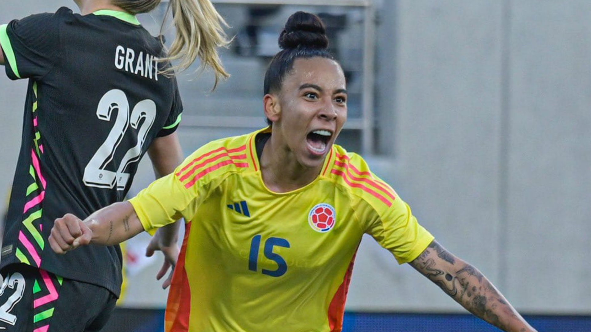 La selección Colombia femenina, cerró con triunfo 2 – 1 sobre Australia su primera participación en la ‘SheBelieve Cup’