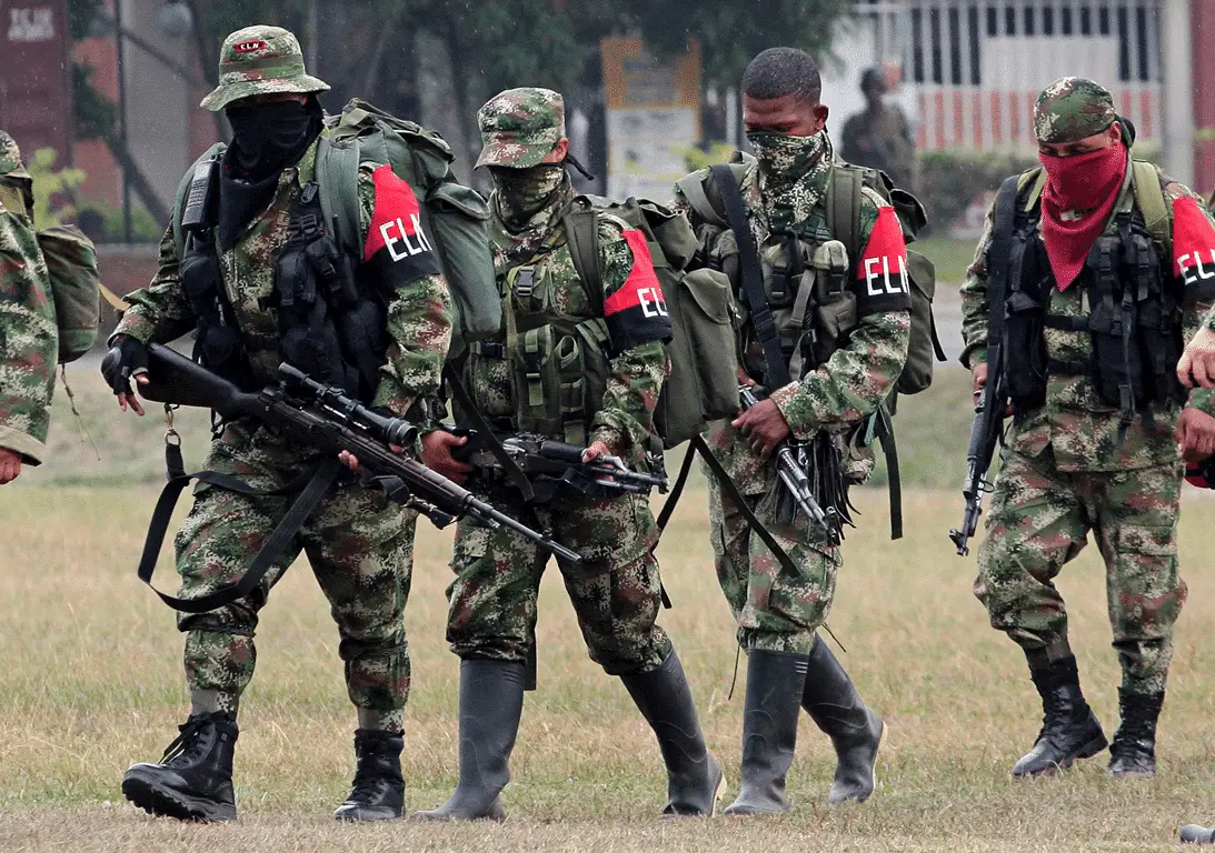 Imagen guerrilleros del Eln. Foto: InSight Crime.