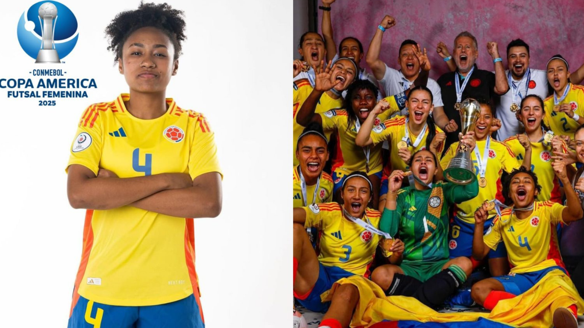 Estas son las antioqueñas en la Selección Colombia que disputarán la Copa América de Futsal Femenina