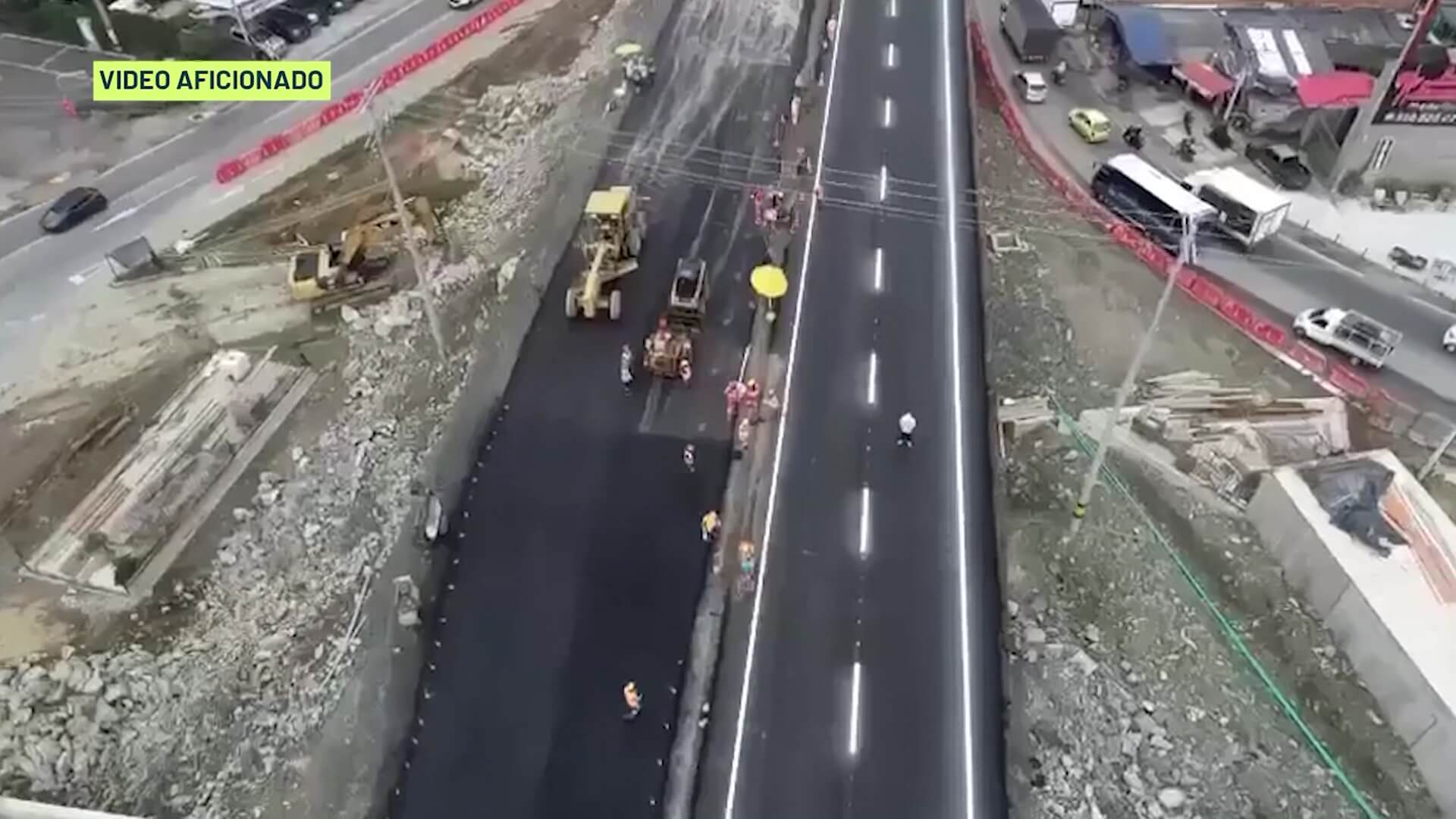 Parte del intercambio vial del aeropuerto José María Córdova se habilitará este martes, 18 de marzo