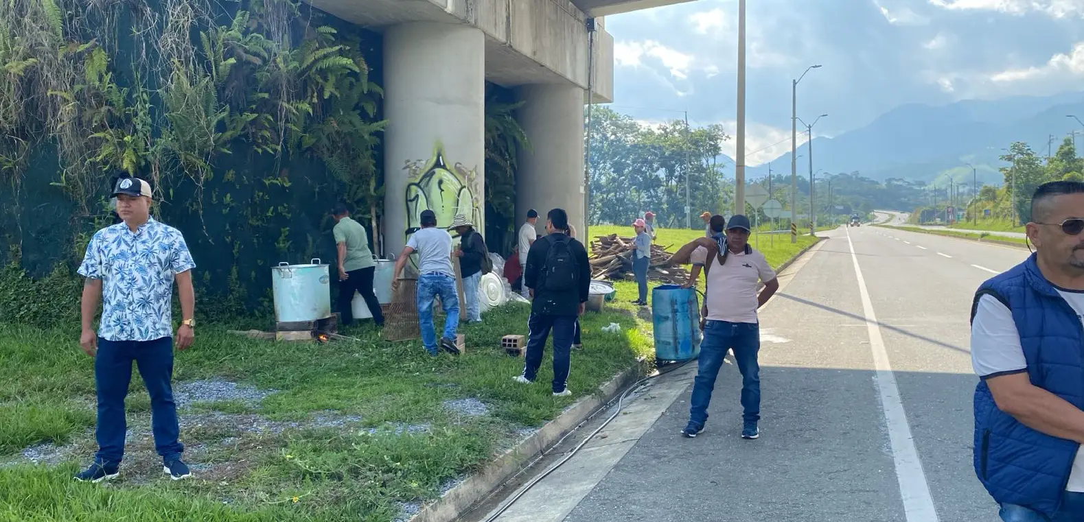 Inició el paro minero en Porce y la movilidad vehicular puede verse afectada