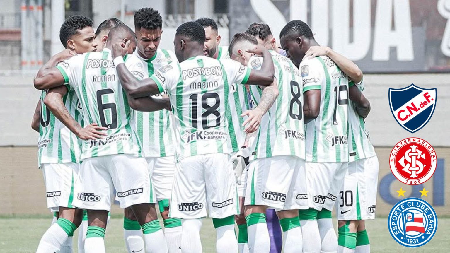 Atlético Nacional, Nacional de Uruguay e Internacional de Brasil, ya han levantado el trofeo de la Libertadores. Bahía quiere dar la sorpresa.