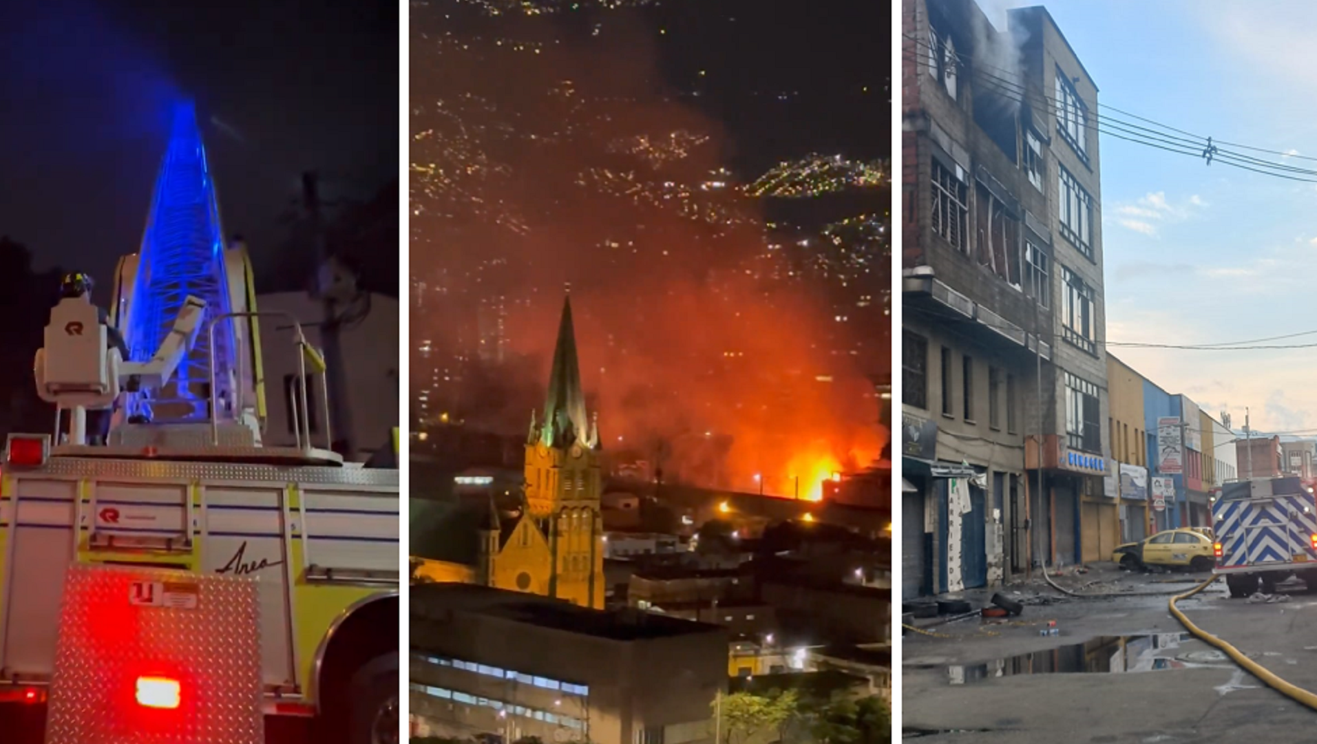 Un muerto, dos lesionados y daños materiales, saldo del incendio en Barrio Triste