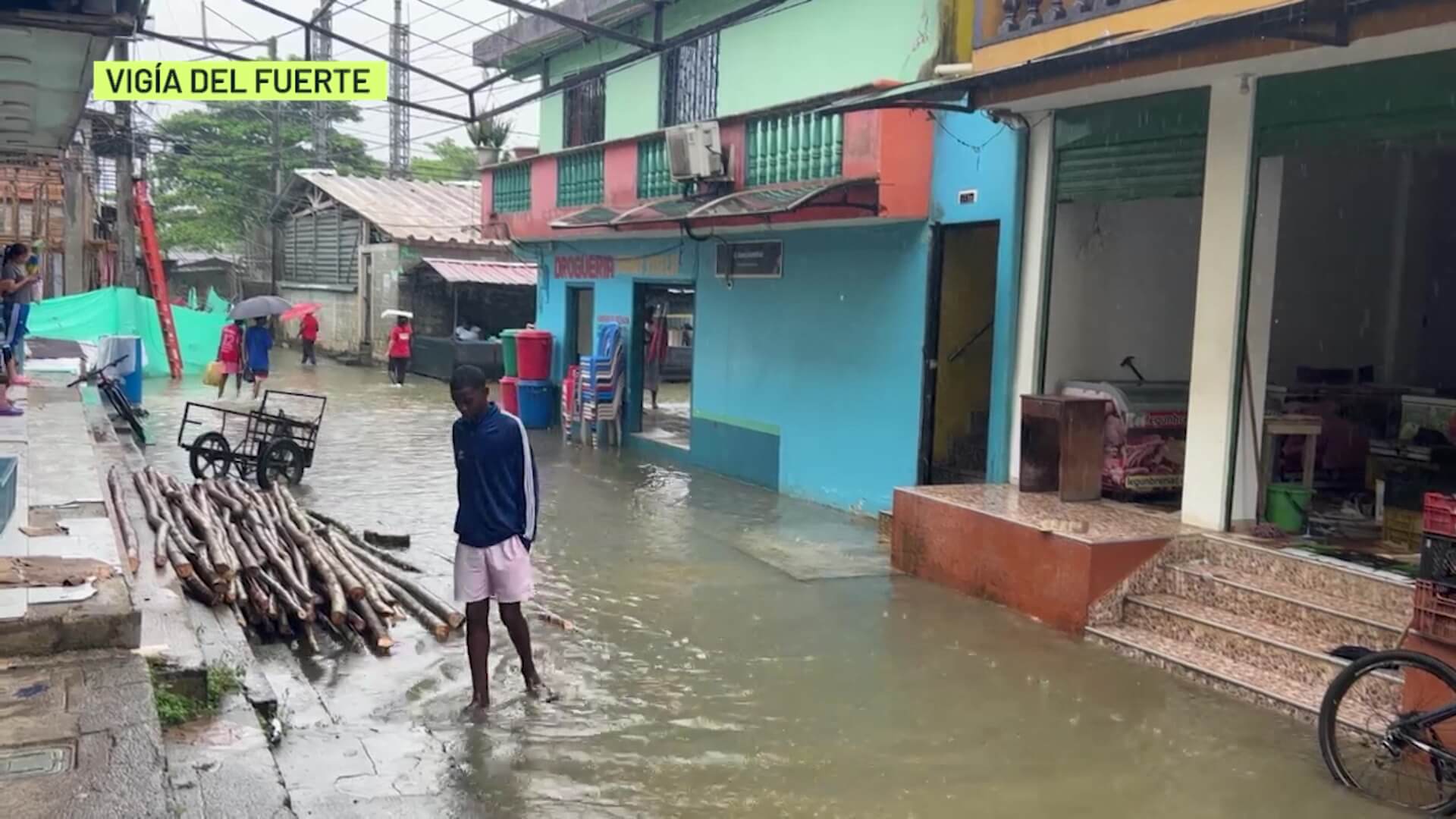 Ya son cerca de 8 mil personas inundadas en Vigía del Fuerte