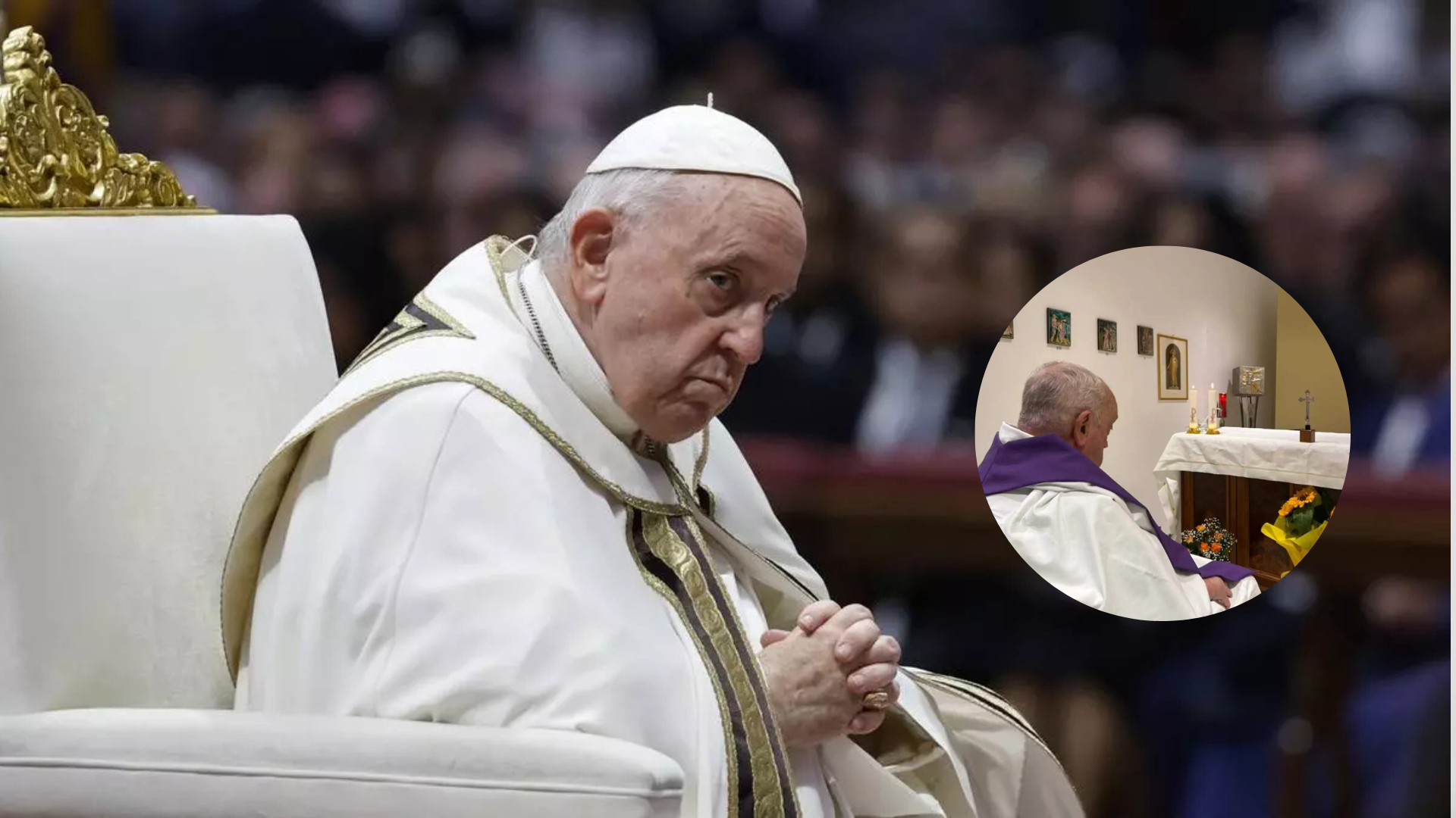 Foto I El Vaticano reveló la primera imagen del papa Francisco tras su internación